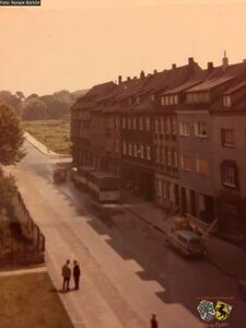 Mont-Cenis-Straße / Ringstraße zwischen 1968 und 1971.