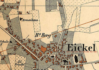 Ausschnitt Wanne-Eickel 1902 Hofackerkarte Armenhaus.png