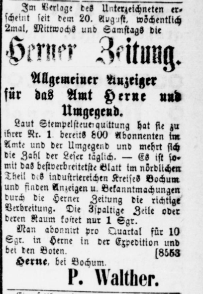 Datei:Dortmunder Anzeiger 45 (14 9 1872) 109 Herner Anzeiger.png