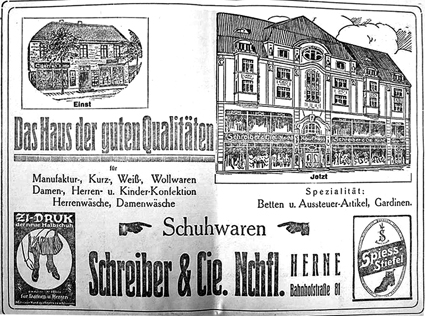 Anzeige von 1913
