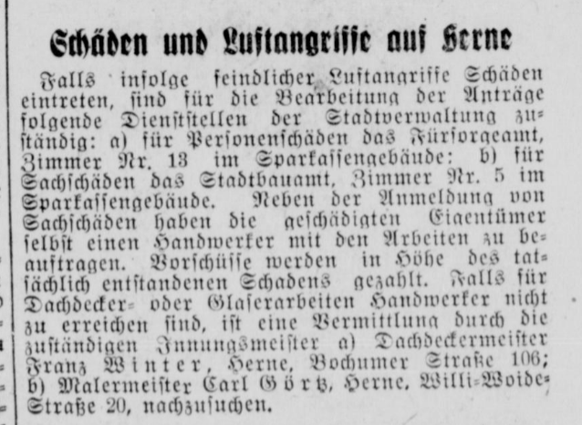 Datei:Herner Zeitung (4.6.1940) Luftangriff.png