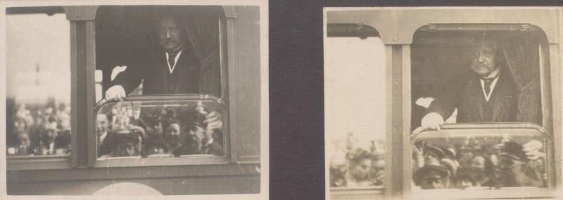 Datei:Hindenburg auf dem Bahnhof Wanne, 19.09.1925.jpg