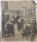 Zeitungsartikel "Vor der Kulisse von Kiel"[3]
