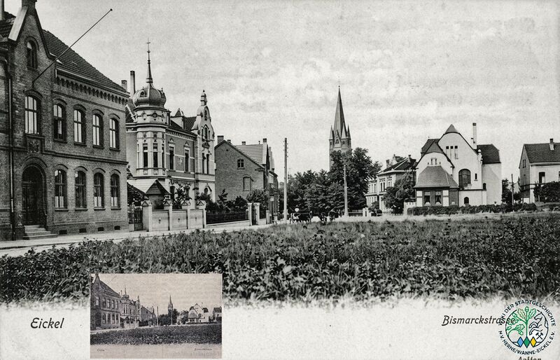 Datei:Eickel-Bismarckstraße-1900.jpg