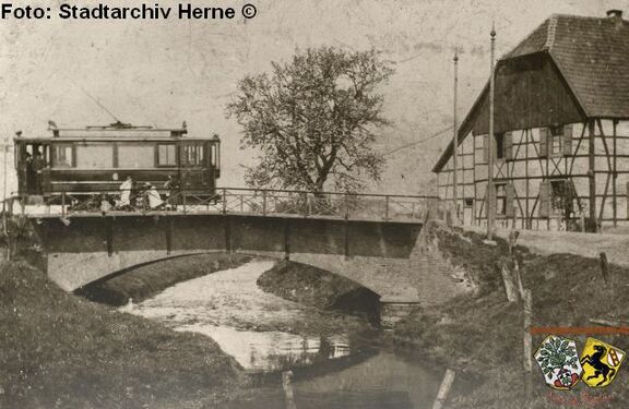 Elektrische Bahn, um 1901