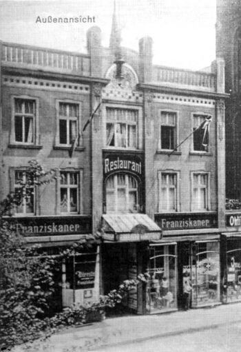 Das Haus nach der Erneuerung 1906