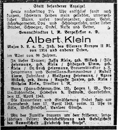 Albert Klein