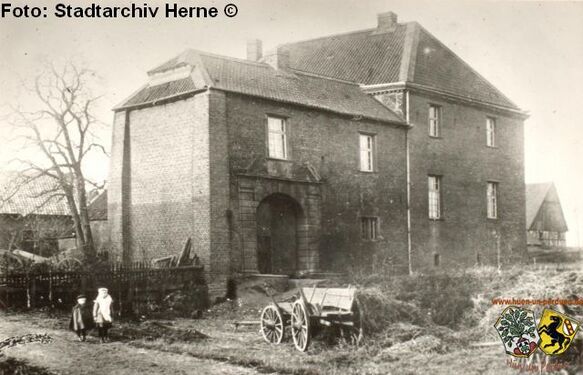 Haus Crange, um 1900