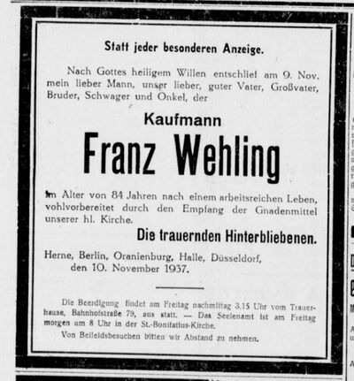 Franz Wehling