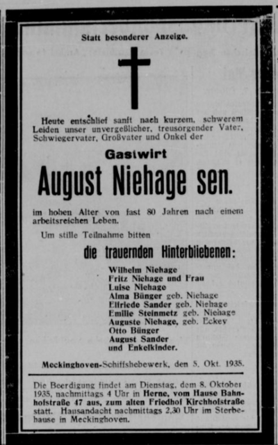 August Niehage