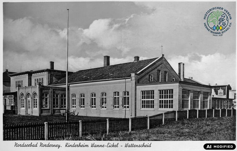 Datei:Kinderheim-Wanne-Eickel-nach 1921 Wasserseite KI.jpg