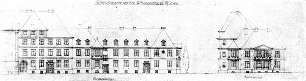 Bauzeichnung 1922