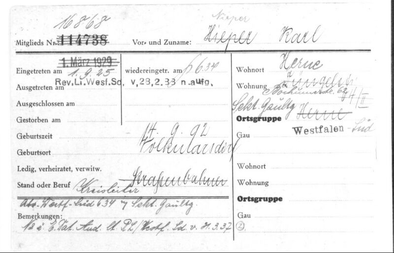 Datei:NSDAP Kartei Karl Nieper.jpeg