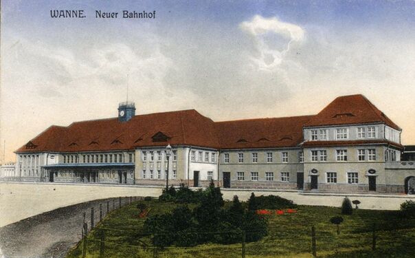 Neuer Bahnhof, 1913