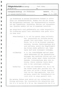 Nr. 12 – Die Produktion im Lehrbetrieb (1957)