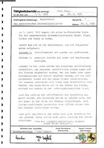 Nr. 1 – Registratur (1955)