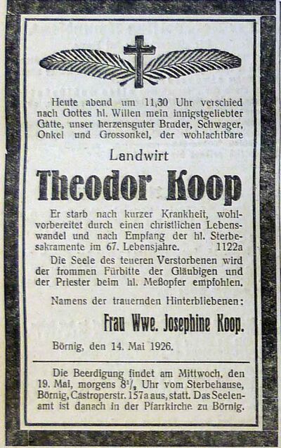 Theodor Hoffmann gen. Koop
