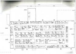 Übersichtsplan der Zelte 1 und 2 am Kirmesplatz 1993 [1]