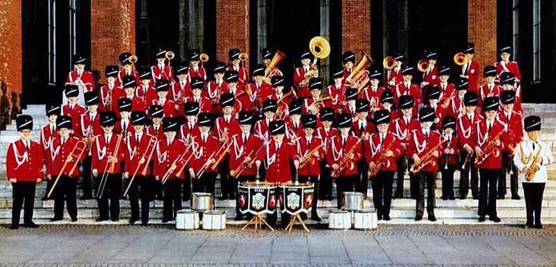 Datei:1. Herner Fanfaren- und Trompenten Orchester 1962 .jpg