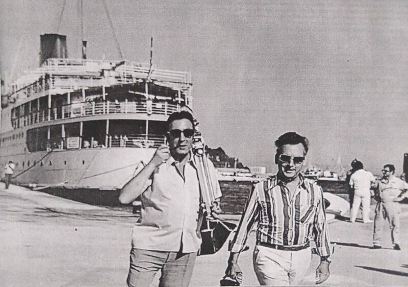 Datei:1958 Italien Bert Fengler Conrad Gries Beatrix Zschech.jpg