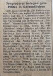 Zeitungsartikel "Jungruderer belegen gute Plätze in Gelsenkirchen"[3]