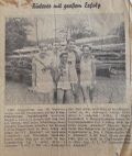 Zeitungsartikel "Ruderer mit großem Erfolg"[3]