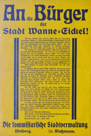 An die Bürger der Stadt Wanne-Eickel.jpg