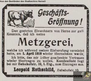 Anzeige der Metzgerei Rothschild, 1919.jpg