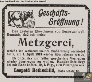 Anzeige der Metzgerei Rothschild, 1919.jpg