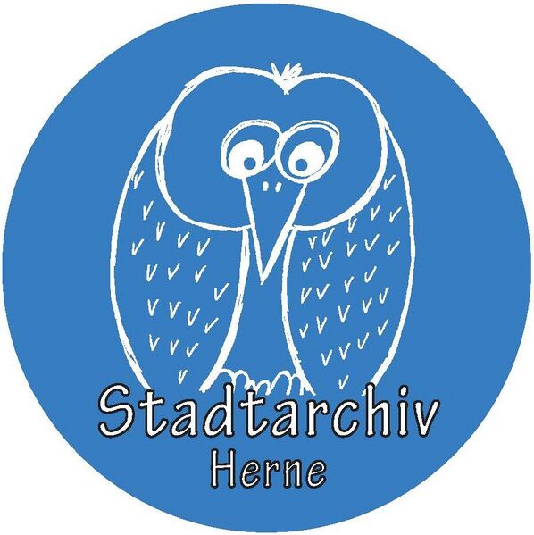 Datei:Archiv Logo (Eule)-Hün un Perdün.jpg