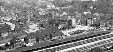 Ausschnitt aus: Historische Luftbilder des Ruhrgebiets 1924-1938. KVR 1993