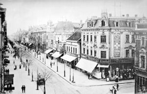 Bahnhofstraße um 1916 Haus 56-78.jpg