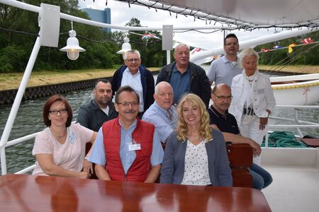 Aufsichtsrat, Vorstand und Mitarbeiter des Bauvereins Sodingen eG.