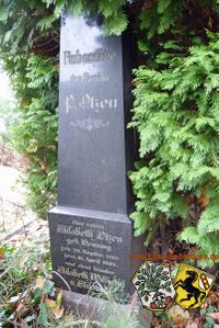 Grabstätte der Familie Otzen Bild: Andreas Janik 2014