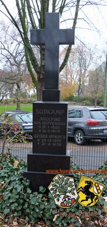 Grabstätte Sudkamp / Koppenberg. Bild: Andreas Janik 2014