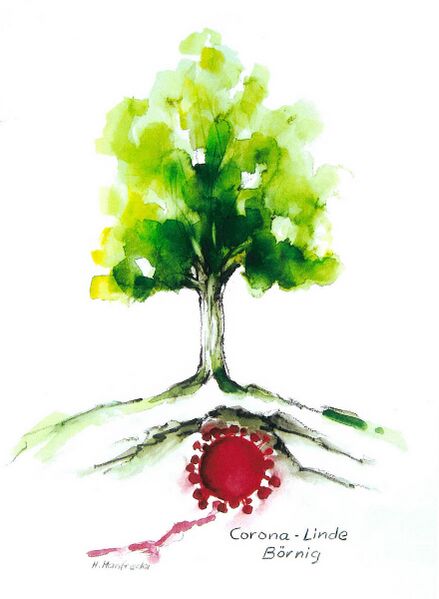 Datei:Corona-Linde Helmut Manfreda 2021.jpg