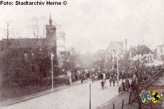 Cranger Kirche, 1920