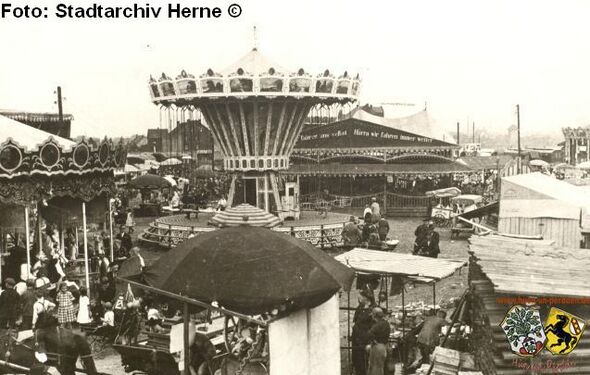 Cranger Kirmes, um 1930