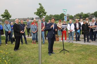 Einweihung Corona-Gedenkort. Dr. Frank Dudda. (06.05.2022)