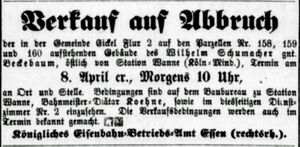 Essener Zeitung (1.3.1885) Beckebaum Wanne.jpeg