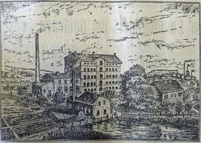 Funkenberger Ölmühle vor 1910
