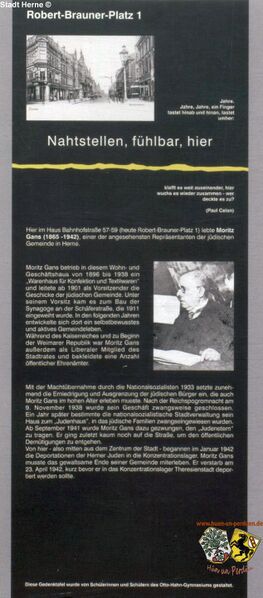 Datei:Gedächtnistafel Robert-Brauner-Platz 1.jpg