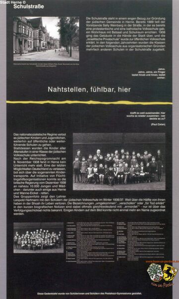 Datei:Gedächtnistafel Schulstraße.jpg