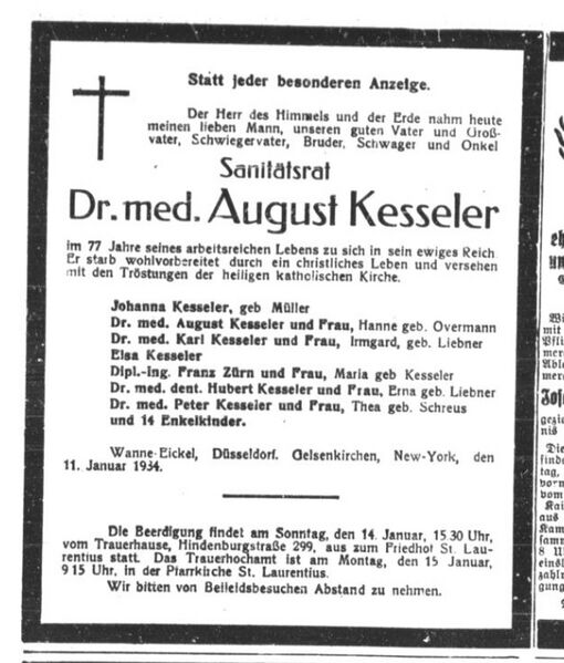 Datei:Gelsenkirchener Zeitung vom 14.01.1934 Kesseler 1.jpeg