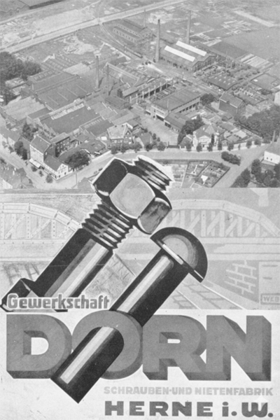Logo Gewerkschaft Dorn 1938 Adressbuch.png