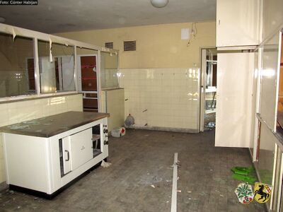 Die ehemalige Küche des Kinderkurheims in Hammelbach am 23. September 2014 [6]