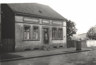 Haus der Familie Berke an der Schillerstraße 1955