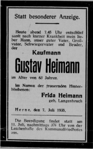 Herner Anzeiger (09.07.1935) Gustav Heimann.jpeg