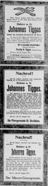 Datei:Herner Anzeiger 12 13 (24.8.1917) 195.Tigges-Sterbeanzeige1.png