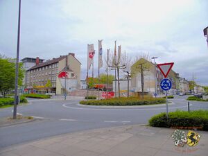 Kreisverkehr Bahnhofstraße Funkenbergstraße 3 Thorsten Schmidt 20170501.jpg